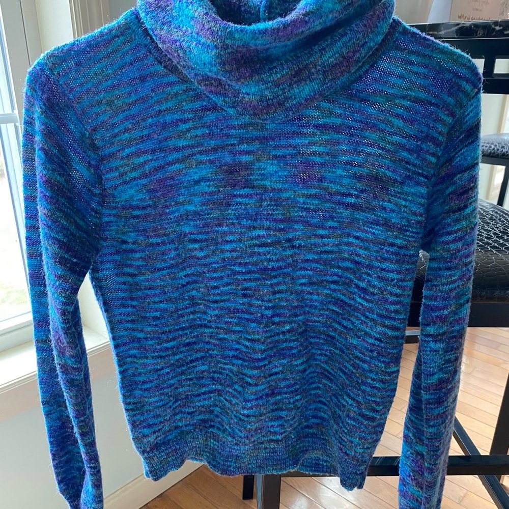 EUC Vintage 80’s Nick Names long-sleeve turtleneck/cowl neck sweater - Picture 1 of 16